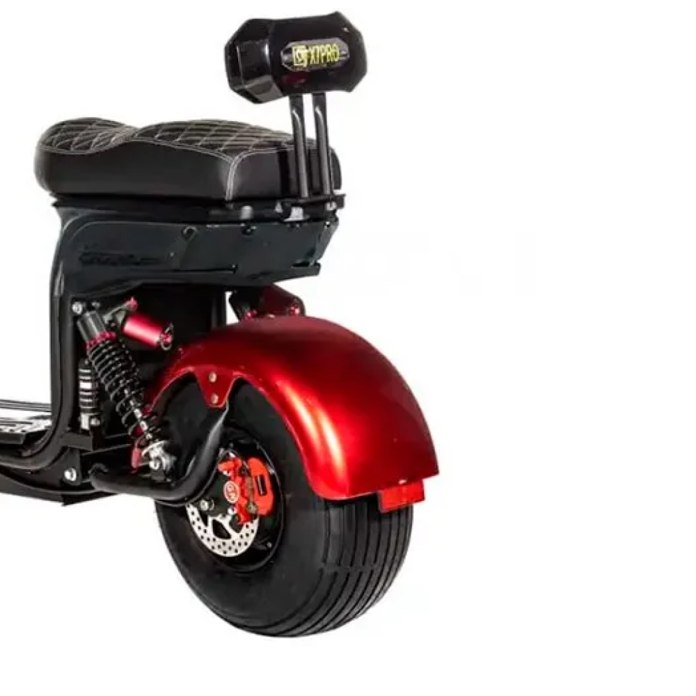 Электроскутер Citycoco GT X7 PRO Красный (2000W) 4 Электроскутер Citycoco GT X7 PRO Красный (2000W) 4