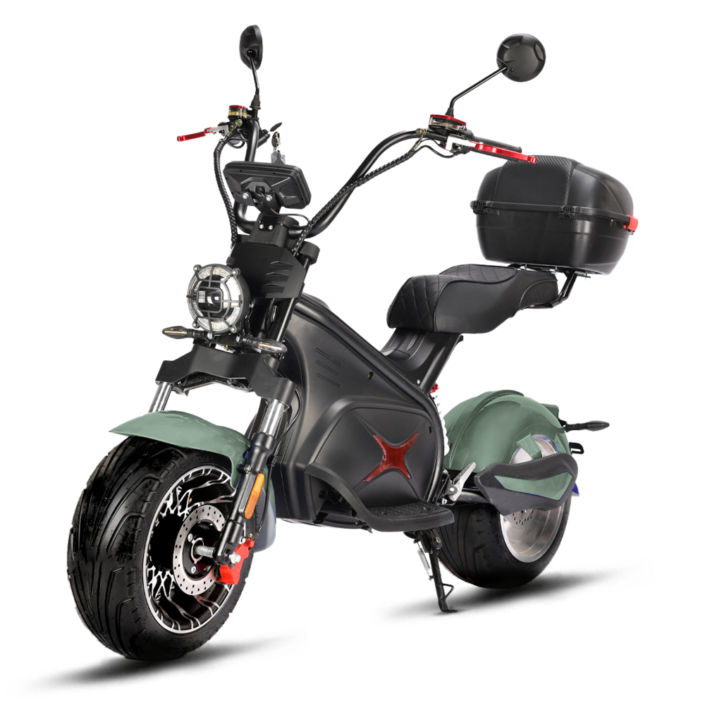 Электроскутер CityCoco WHITE SIBERIA BLACK SEA (GREEN) 5000W Электроскутер CityCoco WHITE SIBERIA BLACK SEA (GREEN) 5000W