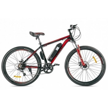Электровелосипед велогибрид Eltreco XT 600 D Черно-красный