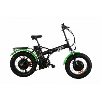 Электровелосипед Elbike Taiga 3 Twix черно-зеленый