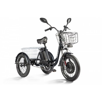 Электровелосипед электротрицикл Eltreco Porter Fat 700 Черный