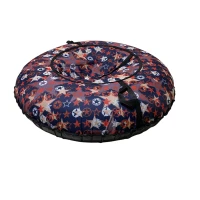 Тюбинг ПОКАТУШКИ D-1,1м красные звёзды