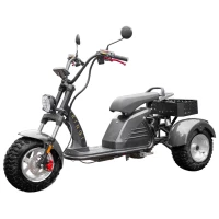 Электроскутер Ikingi M6 PRO Trike Карбон